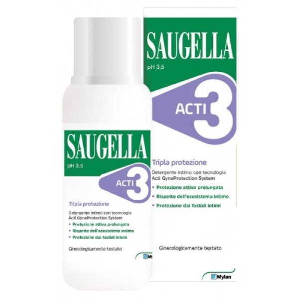 SAUGELLA ACTI3 DETERGENTE INTIMO 250ML