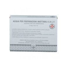 ACQUA PER PREPARAZIONI INIETTABILI (SALF)*5 fiale 5 ml
