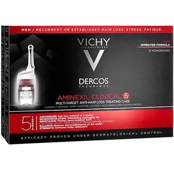 Vichy Dercos Trattamento Aminexil Uomo 21 Fiale