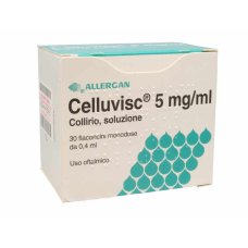 CELLUVISC COLLIRIO 30 FLACONCINI 0,4ML5MG/ML