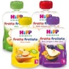 HIPP BIO FRUTTA FRULLATA MELA PESCA FRAGOLA