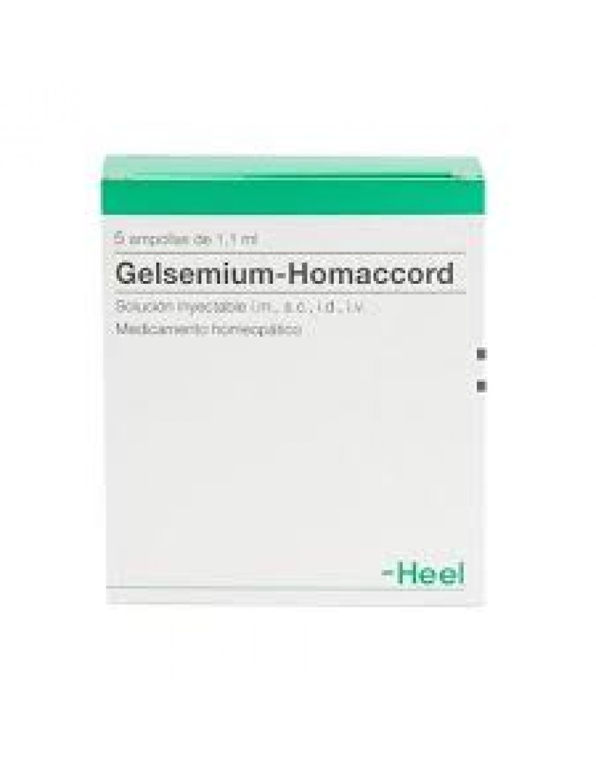 GELSEMIUM HOMAC 10F 1,1ML HEEL