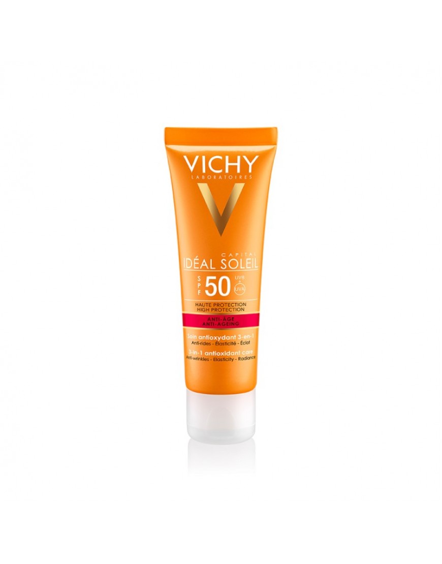 Vichy Capital Soleil Crema Solare Viso Antieta' Spf 50