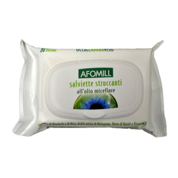 AFOMILL SALVIETTE  STRUCCANTI OLIO MICELLARE