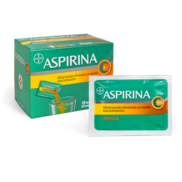 ASPIRINA GRANULATO EFFERVESCENTE 10 BUSTINE