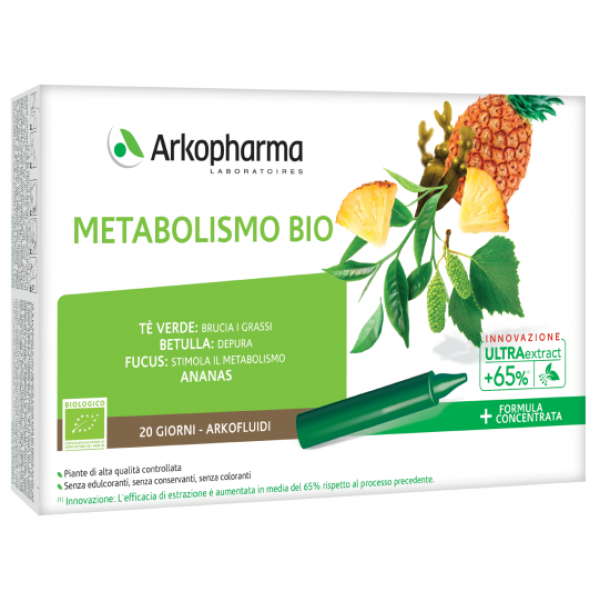 ARKOFLUIDI  METABOLISMO BIO 20 FIALE