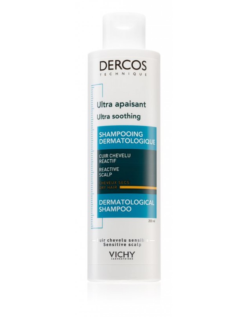 Vichy Dercos Shampoo Ultra Lenitivo Secchi 200ml