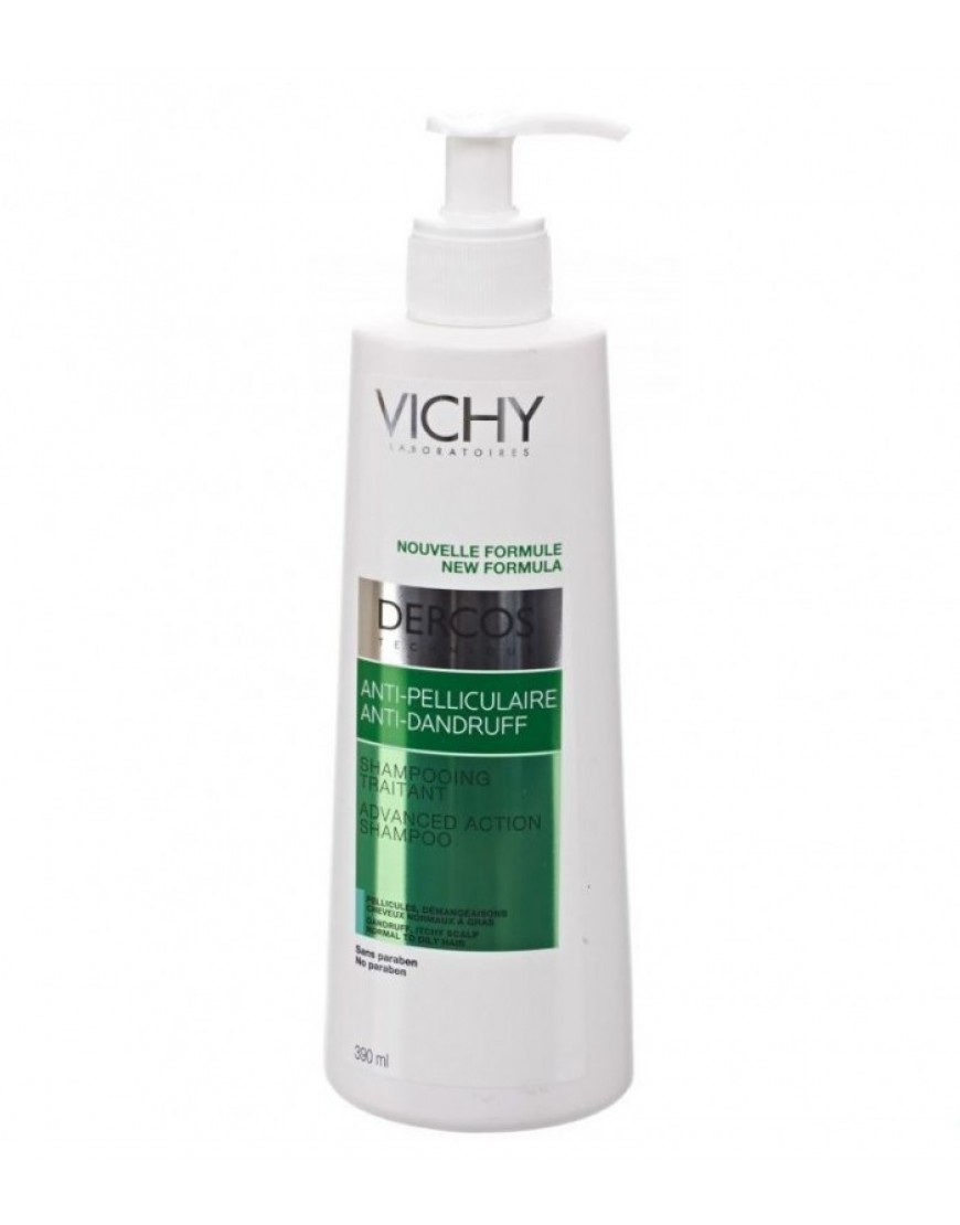 VIchy Dercos Shampoo Antipelliculaire  Gras Antiforfora Capelli Grassi 400ml