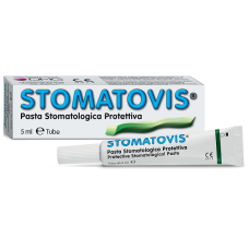 PASTA STOMATOLOGICA PROTETTIVA STOMATOVIS STOMATITI AFTOSE 5ML