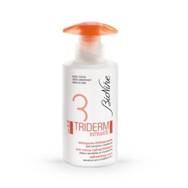Bionike Triderm intimate detergente rinfrescante ph 5.5 250ml