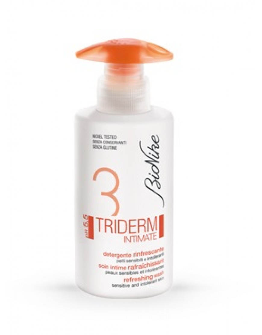 Bionike Triderm intimate detergente rinfrescante ph 5.5 250ml