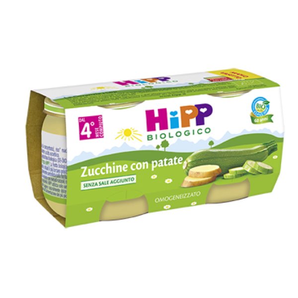 HIPP BIO OMOG ZUCCHINE/PAT2X80 HIPP BIO OMOG ZUCCHINE/PAT2X80