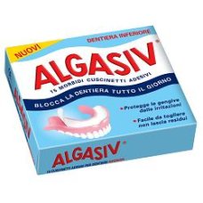 ALGASIV ADESIVO PROTESI INFERIORE 15 PEZZI