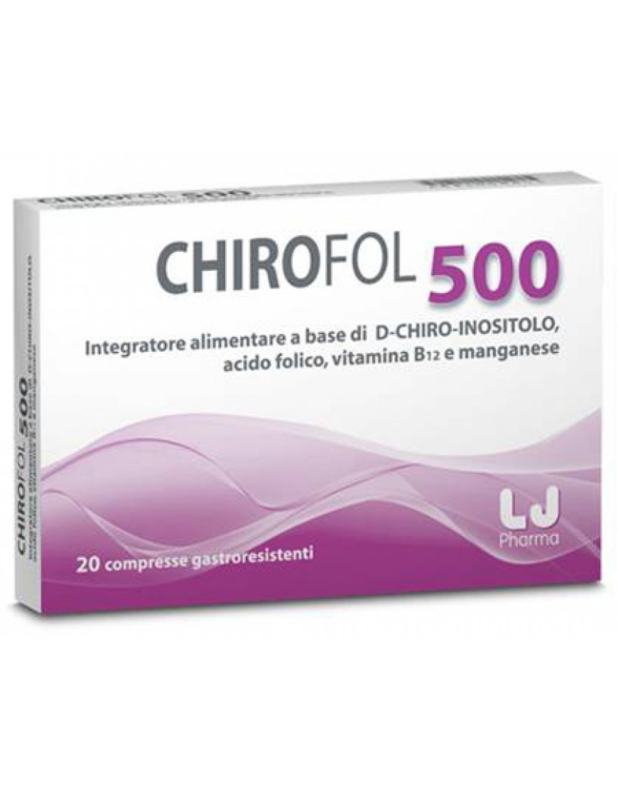 CHIROFOL 500 20 COMPRESSE