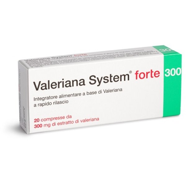 VALERIANA SYSTEM FORTE 20CPR VALERIANA SYSTEM FORTE 20CPR