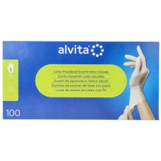 ALVITA GUANTI LATTICE S 100PZ