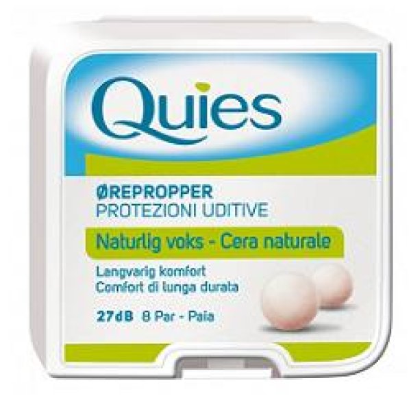 QUIES TAPPO AURIC CERA 8PA QUIES TAPPO AURIC CERA 8PA
