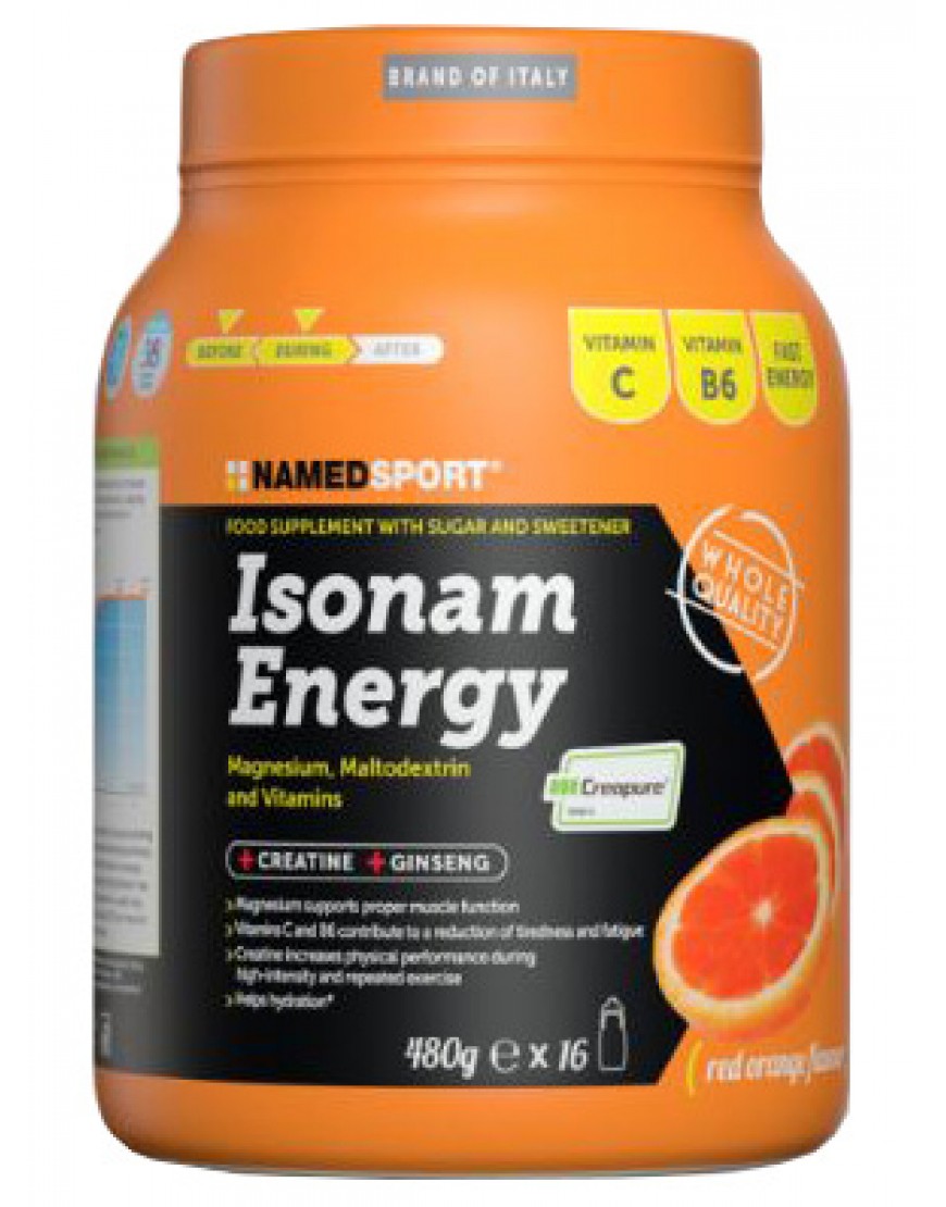 Named Sport Isonam Energy Orange 480g