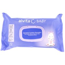 ALVITA SALVIETTE CAMBIO PANNOLINO 72 PEZZI