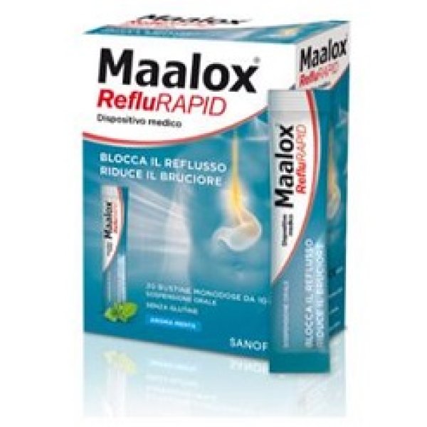 MAALOX REFLURAPID 20BUST MAALOX REFLURAPID 20BUST