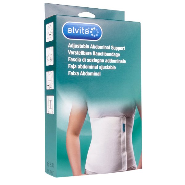 ALVITA FASCIA ADDOMINALE MISURA 1 CIRCONFERENZA 75-95 CM