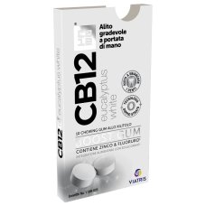 CB12 BOOST EUCALIPTO WHITE 10 CHEWING GUM