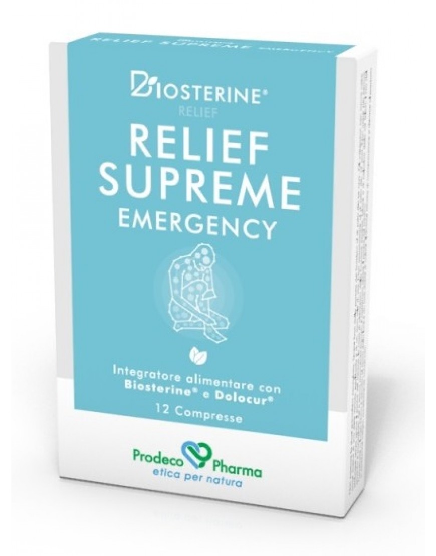 BIOSTERINE RELIEF SUP EME12CPR