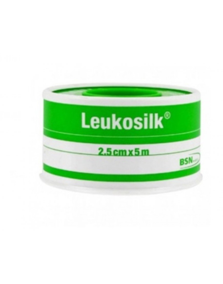 CEROTTO LEUKOSILK IPOALLERGENICO 2,5X500 CM
