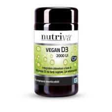 NUTRIVA VEGAN D3 60 COMPRESSE 2000 UI