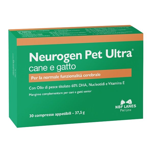 NEUROGEN PET ULTRA BLISTER 30 COMPRESSE APPETIBILI NEUROGEN PET ULTRA BLISTER 30 COMPRESSE APPETIBILI