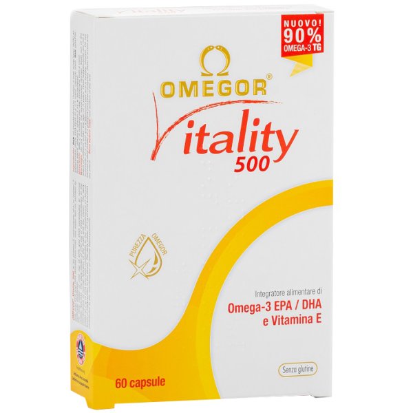 OMEGOR VITALITY 500 60 CAPSULE OMEGOR VITALITY 500 60 CAPSULE