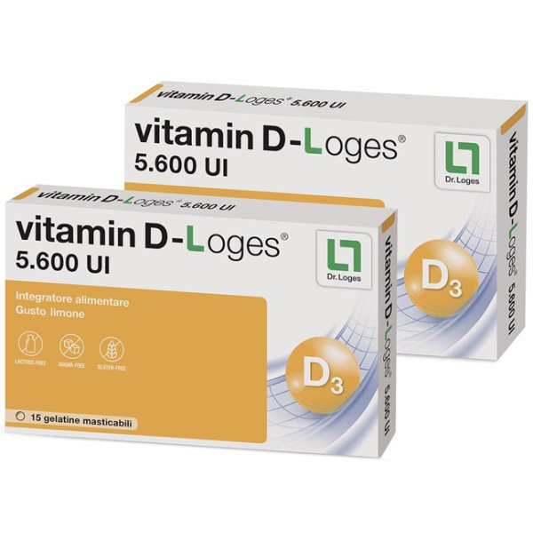 VITAMIN D-LOGES 30 GELATINE MASTICABILI GUSTO LIMONE 42 G VITAMIN D-LOGES 30 GELATINE MASTICABILI GUSTO LIMONE 42 G