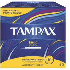 TAMPAX BLUE BOX REGULAR 30PZ