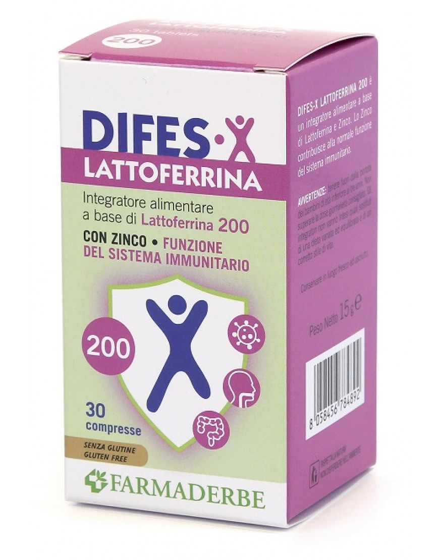 DIFES X LATTOFERRINA 200 30CPR