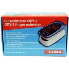 PULSOXIMETRO DA DITO OXY-2 SCHERMO LED 60X30,5X32,5MM 1 PEZZO