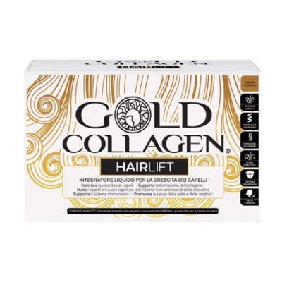 GOLD COLLAGEN HAIRLIFT 10 FLACONCINI DA 50 ML