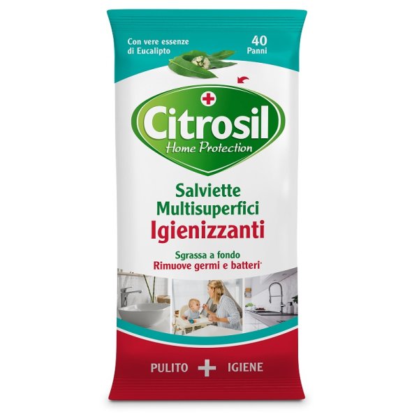 CITROSIL SALVIETTE IGIENIZZANTI EUCALIPTO 40 PEZZI