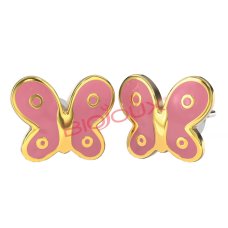 BJT710 GP PINK BUTTERFLY