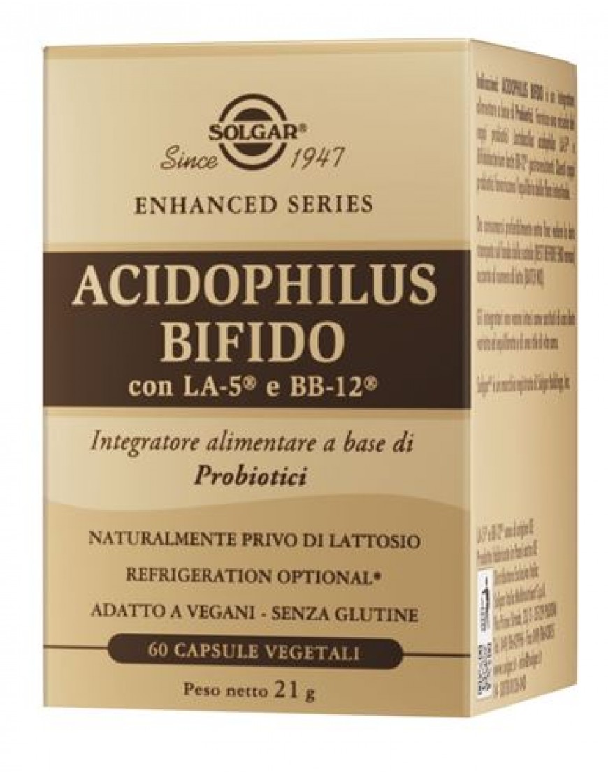 ACIDOPHILUS BIFIDO 60 CAPSULE VEGETALI