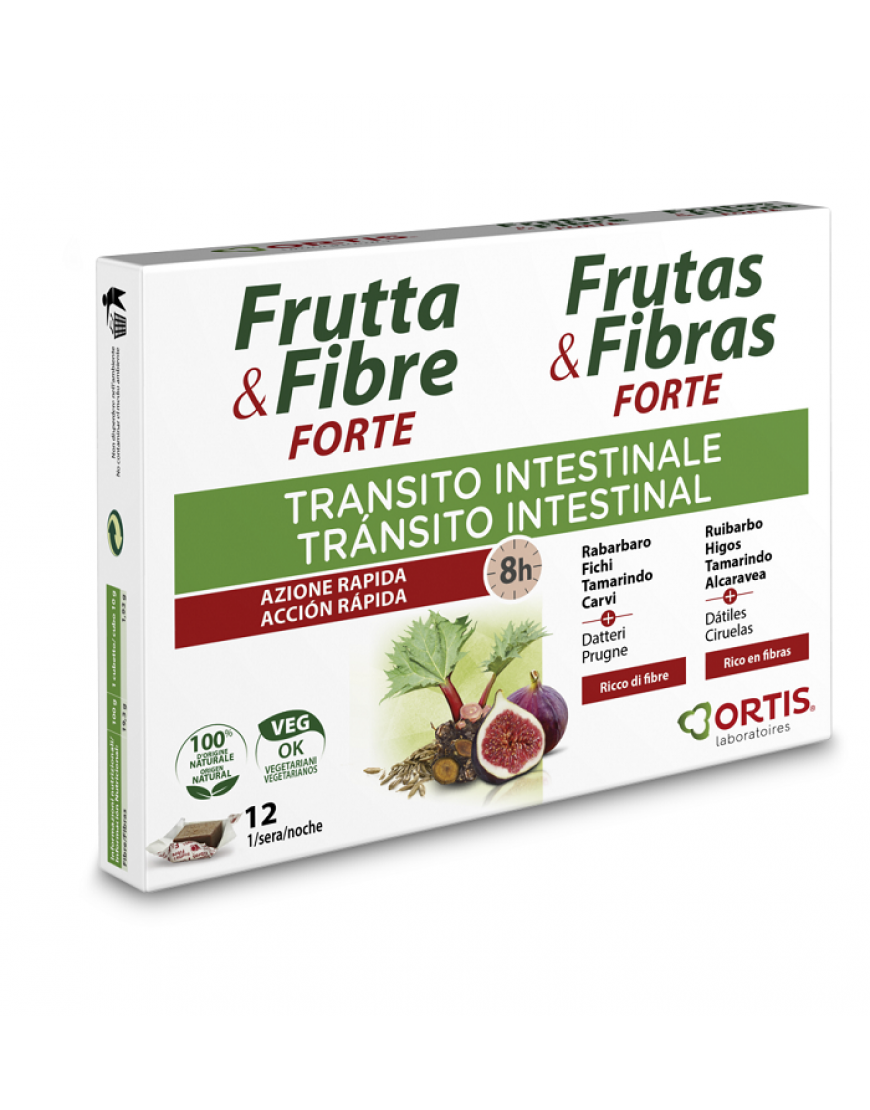 FRUTTA & FIBRE FORTE 12 CUBETTI