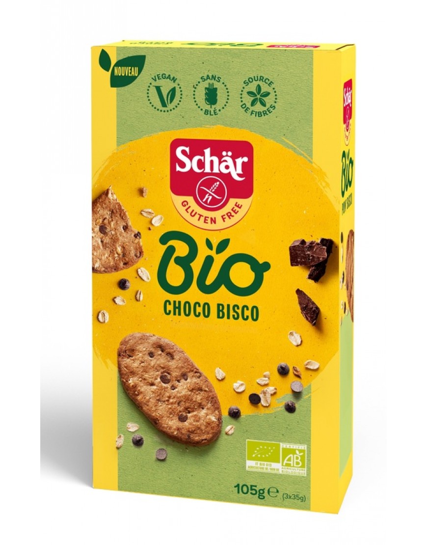 SCHAR BIO CHOCO BISCO 105G