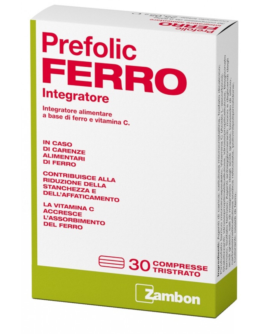 PREFOLIC FERRO 30 COMPRESSE