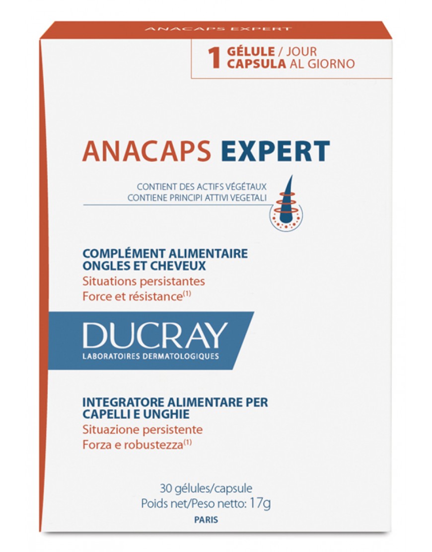 DUCRAY ANACAPS EXPERT CAPELLI E UNGHIE 30 CAPSULE
