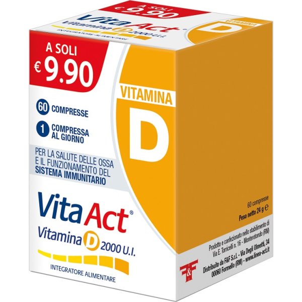 VITA ACT VIT D 2000UI 60CPR VITA ACT VIT D 2000UI 60CPR