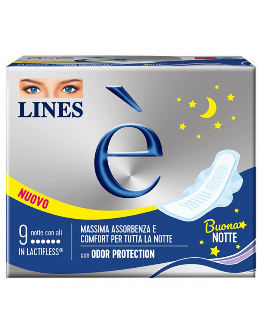LINES E' NOTTE CARRY PACK 9 PEZZI