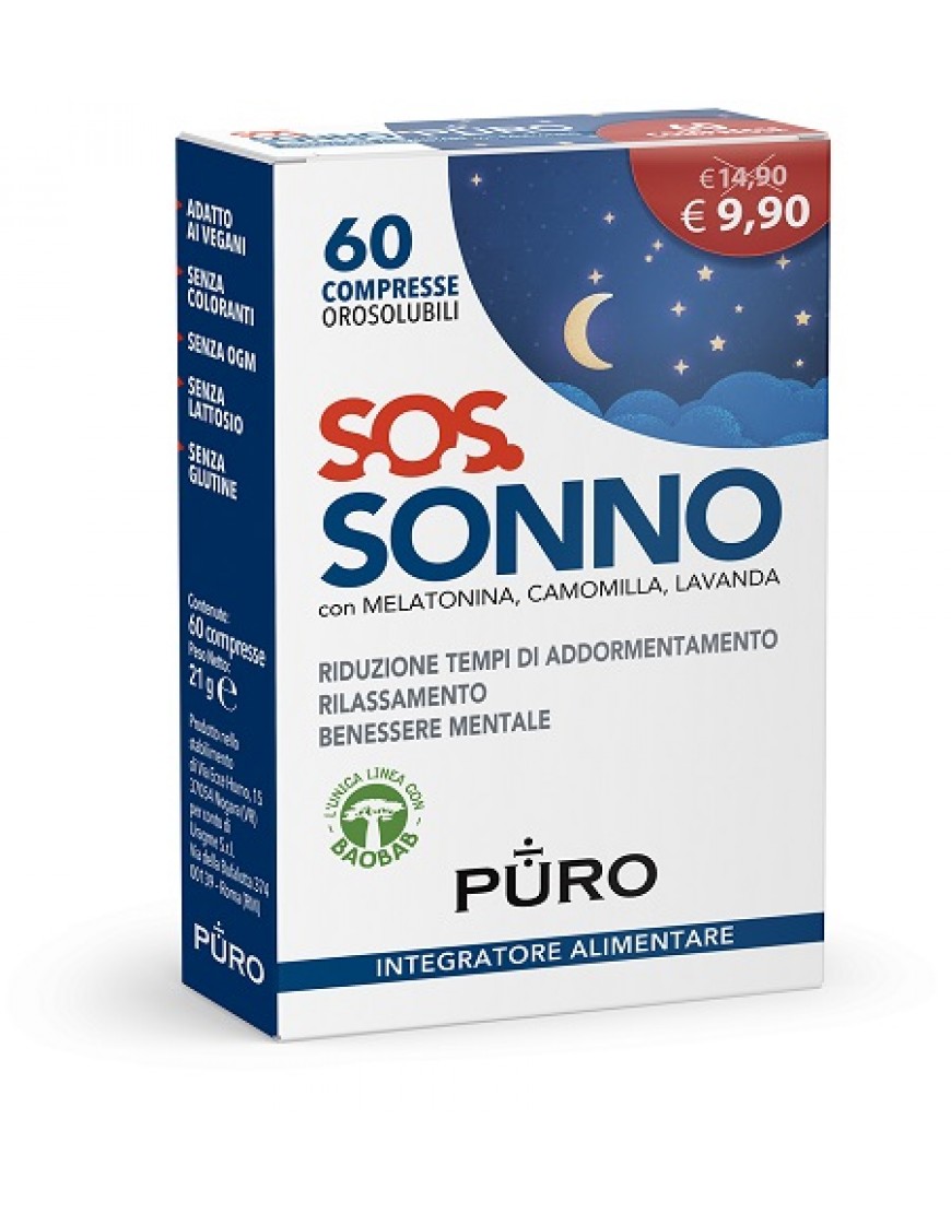 PURO SOS SONNO 60CPR OROSOLUB