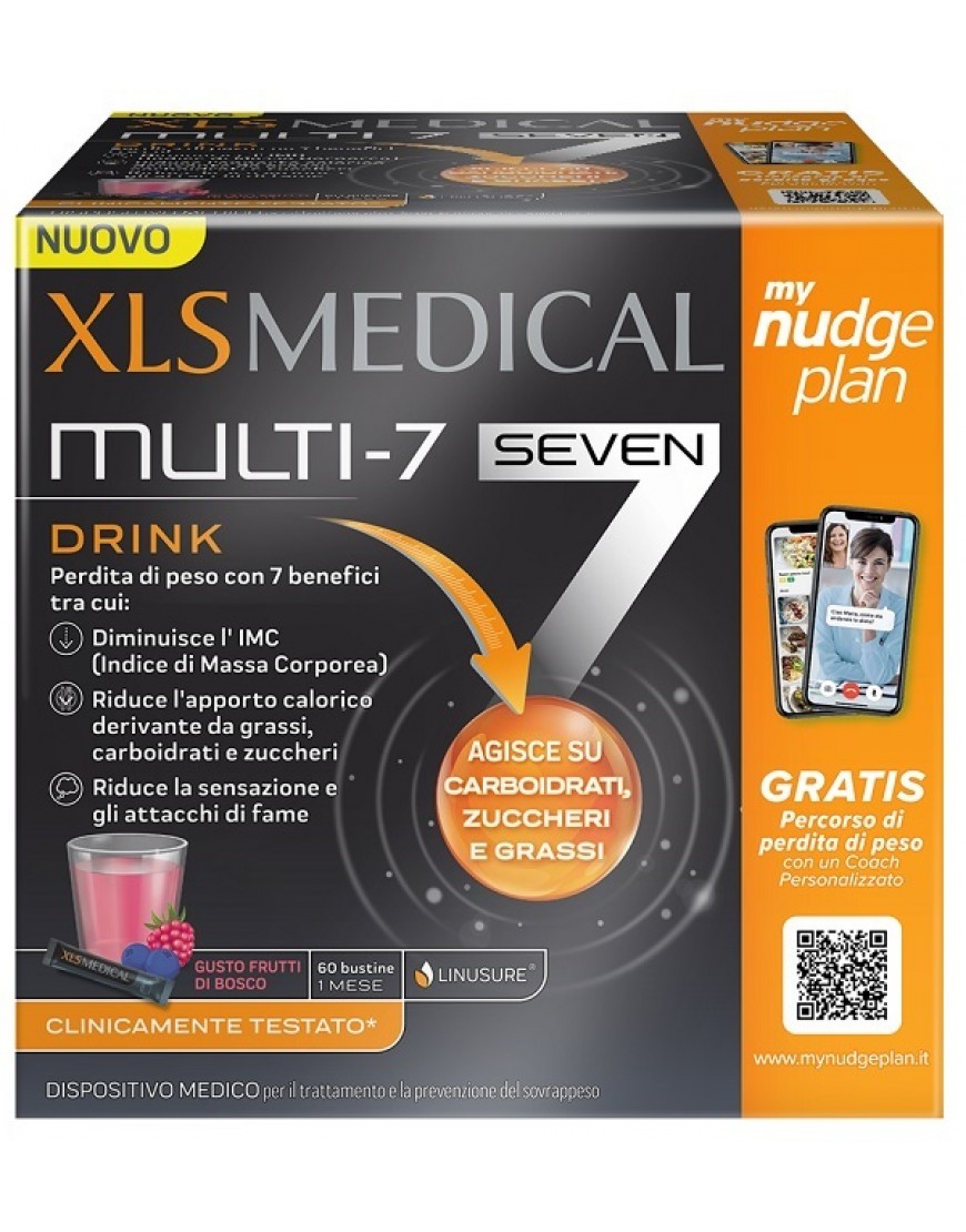 XLS MEDICAL MULTI7 DRINK 60 BUSTINE