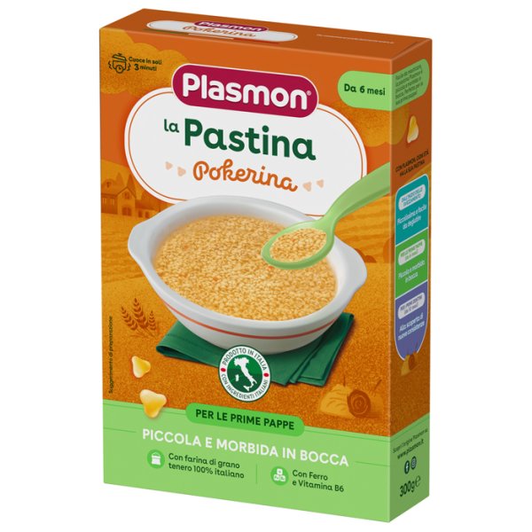 PLASMON PASTA POKERINA 300G PLASMON PASTA POKERINA 300G
