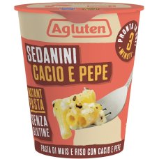 AGLUTEN SEDANINI CACIO PEPE70G