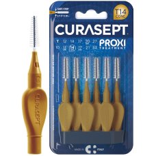 CURASEPT PROXI T14 OCRA/DARK GOLD 6 PEZZI